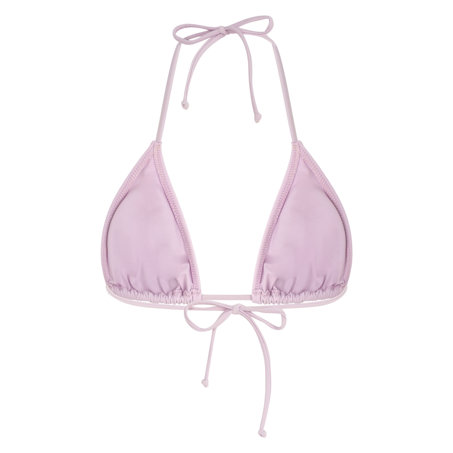 İPLİ DÜZ ÜÇGEN BİKİNİ ÜSTÜ