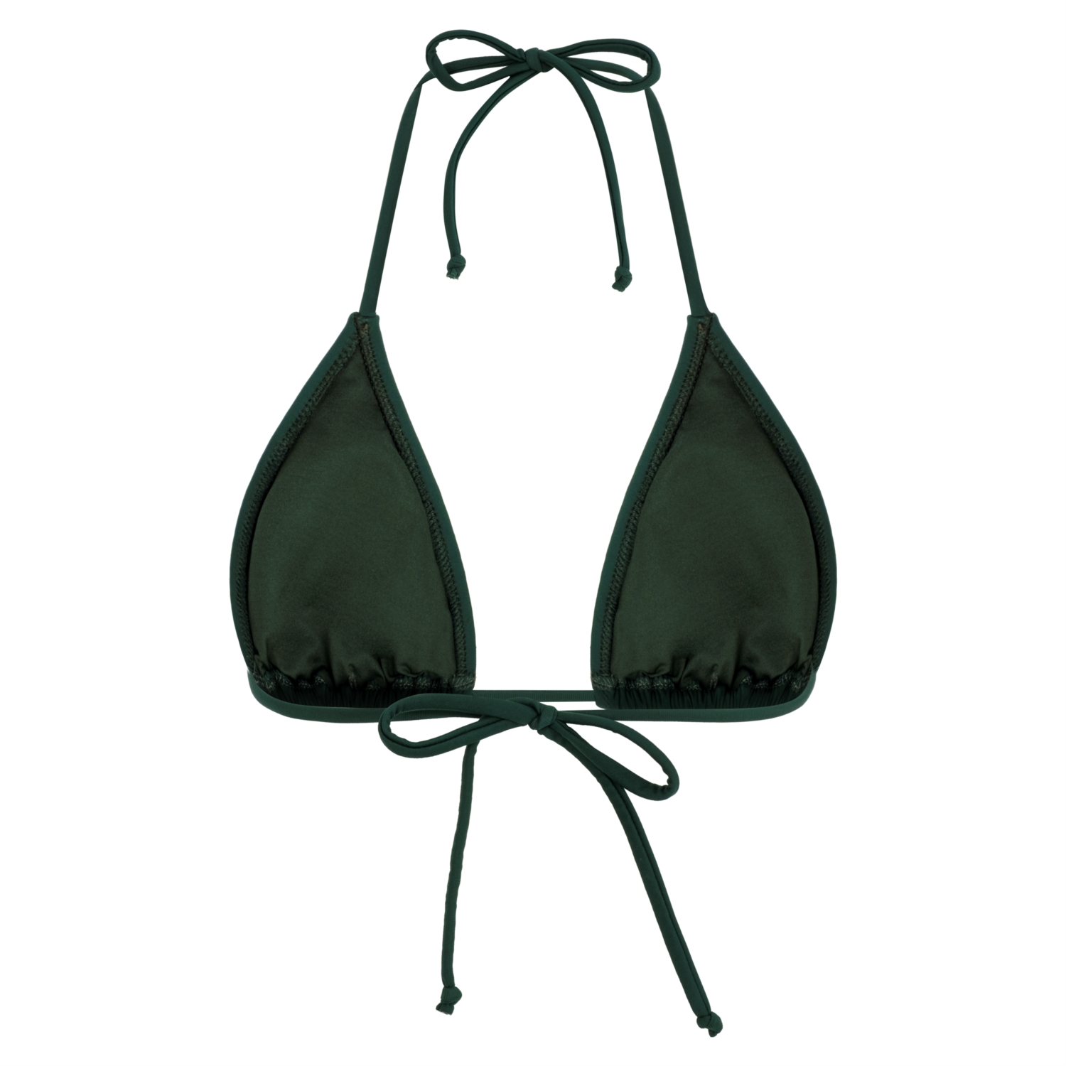 İPLİ DÜZ ÜÇGEN BİKİNİ ÜSTÜ