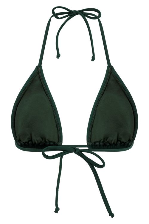  İPLİ DÜZ ÜÇGEN BİKİNİ ÜSTÜ