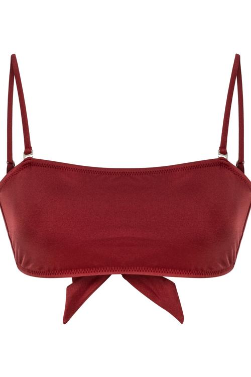  KARE YAKA ÇIKARILABİLİR ASKILI BİKİNİ ÜSTÜ