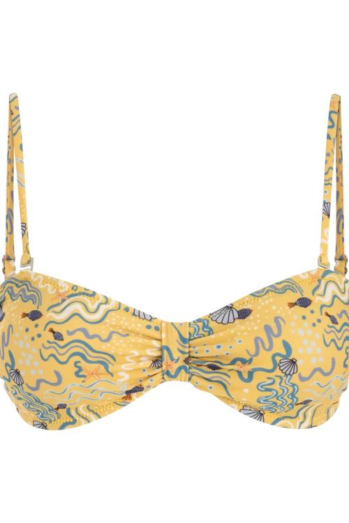  DESENLİ STRAPLEZ BİKİNİ ÜSTÜ