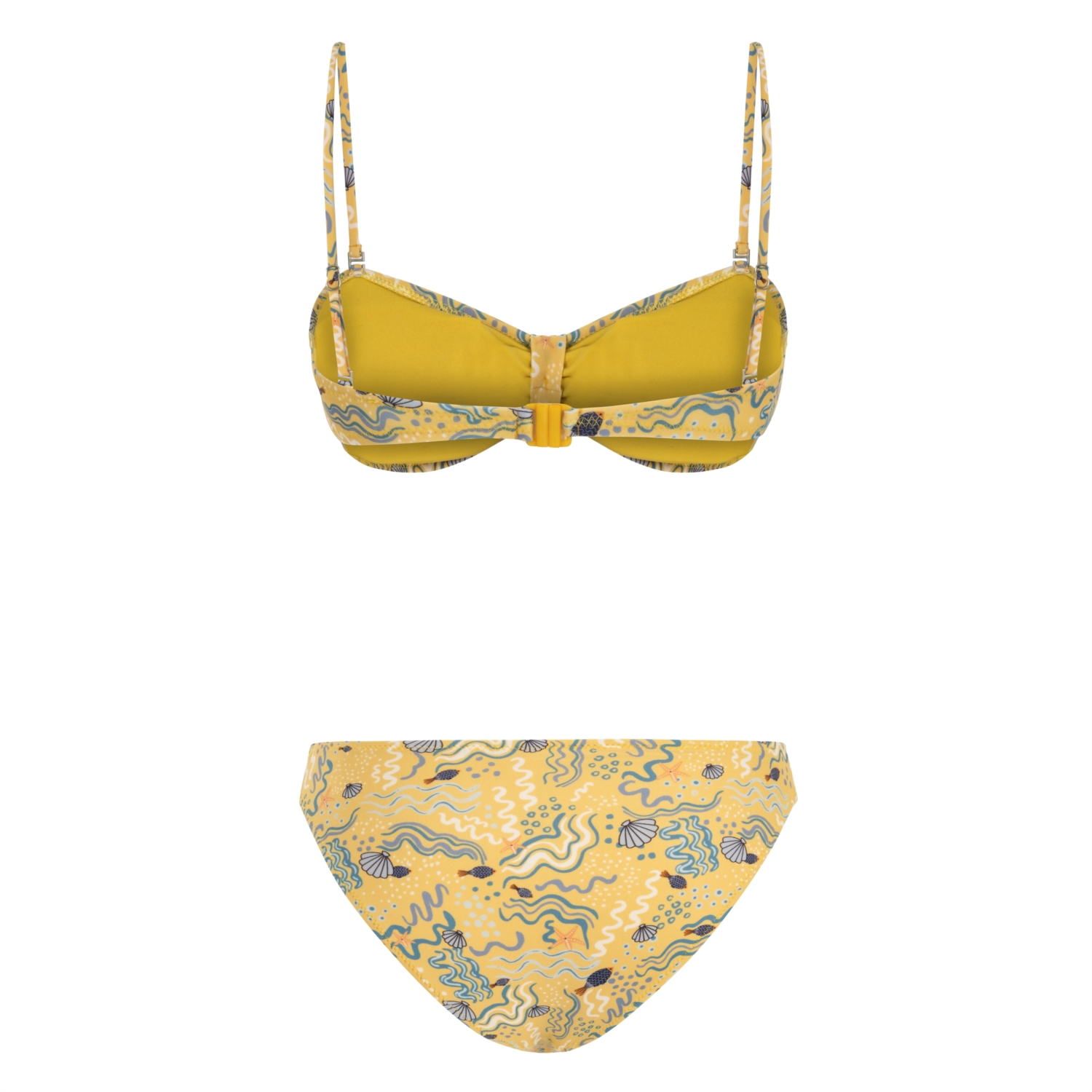 DESENLİ STRAPLEZ BİKİNİ ÜSTÜ