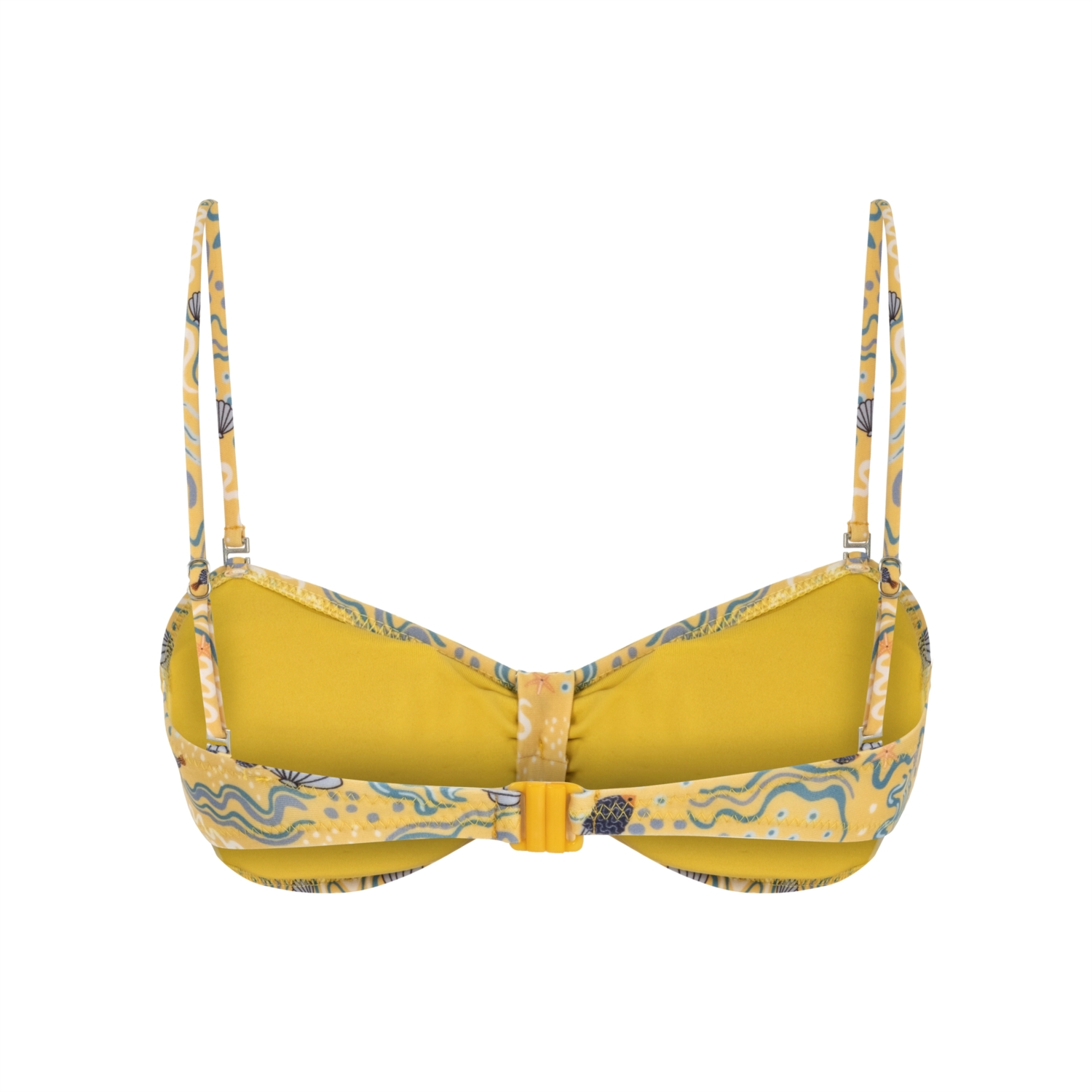DESENLİ STRAPLEZ BİKİNİ ÜSTÜ