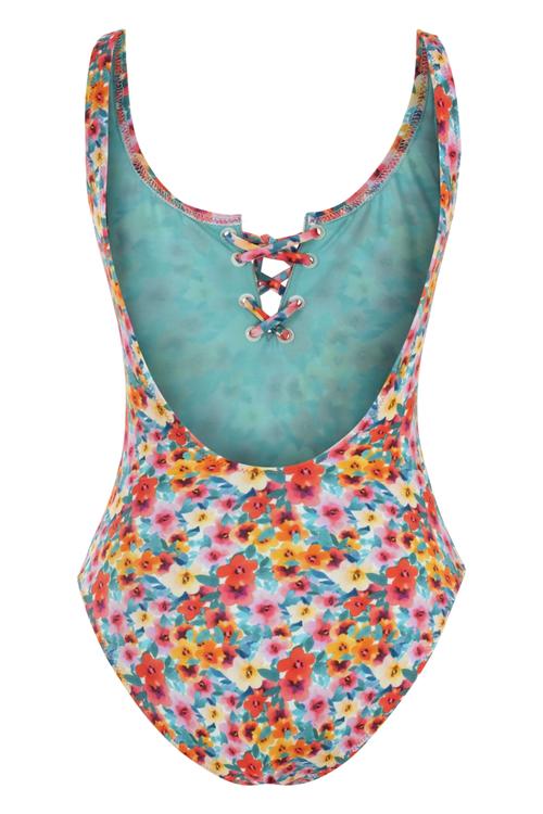  ÇİÇEK DESENLİ MAYO