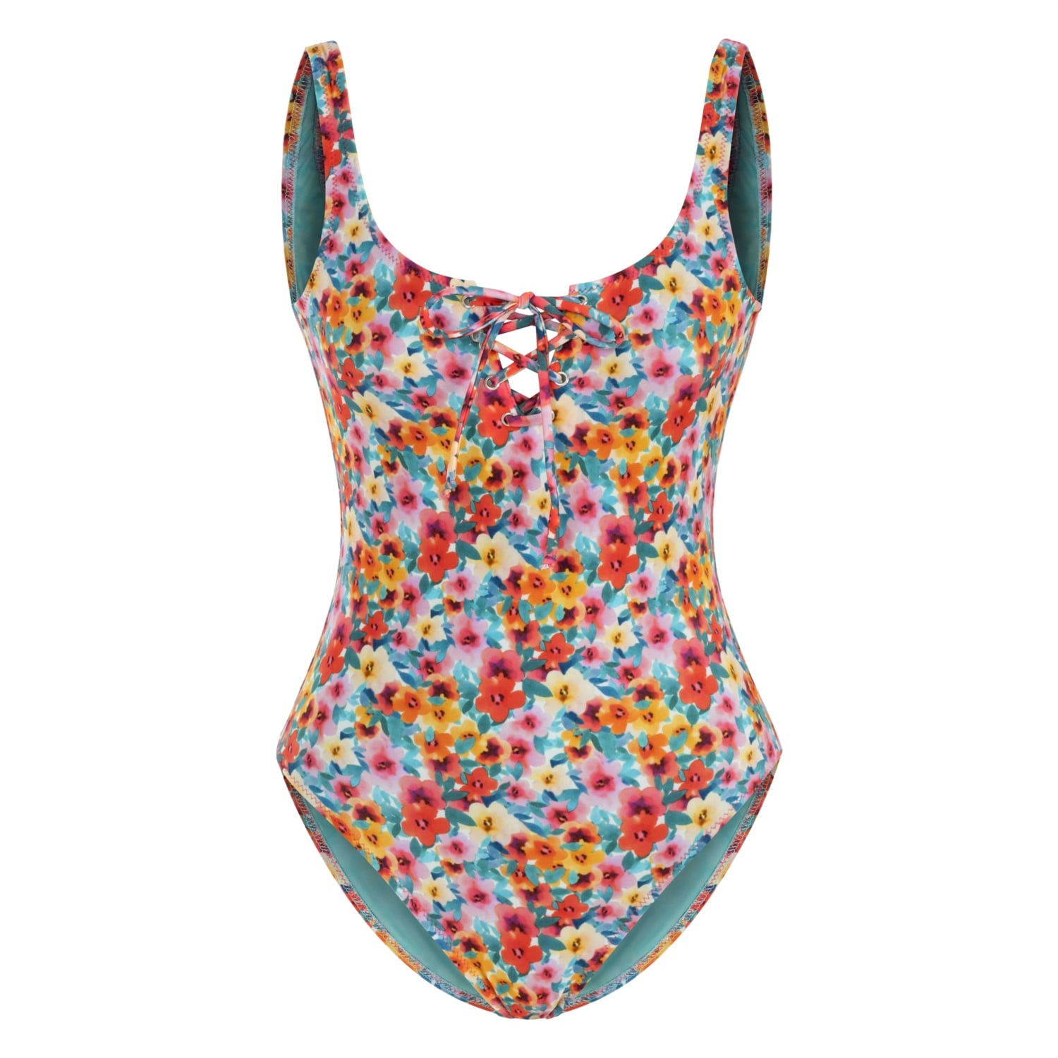 ÇİÇEK DESENLİ MAYO