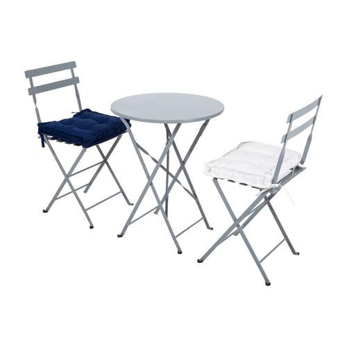  LUNA BISTRO SET GRI