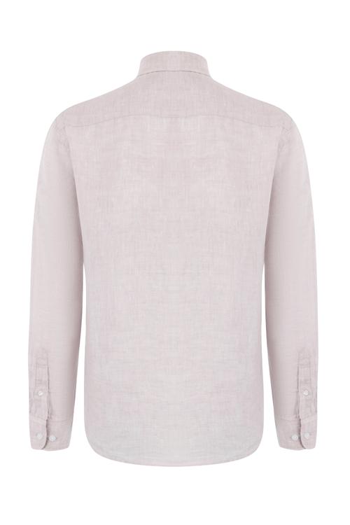  REGULAR FIT KETEN GÖMLEK