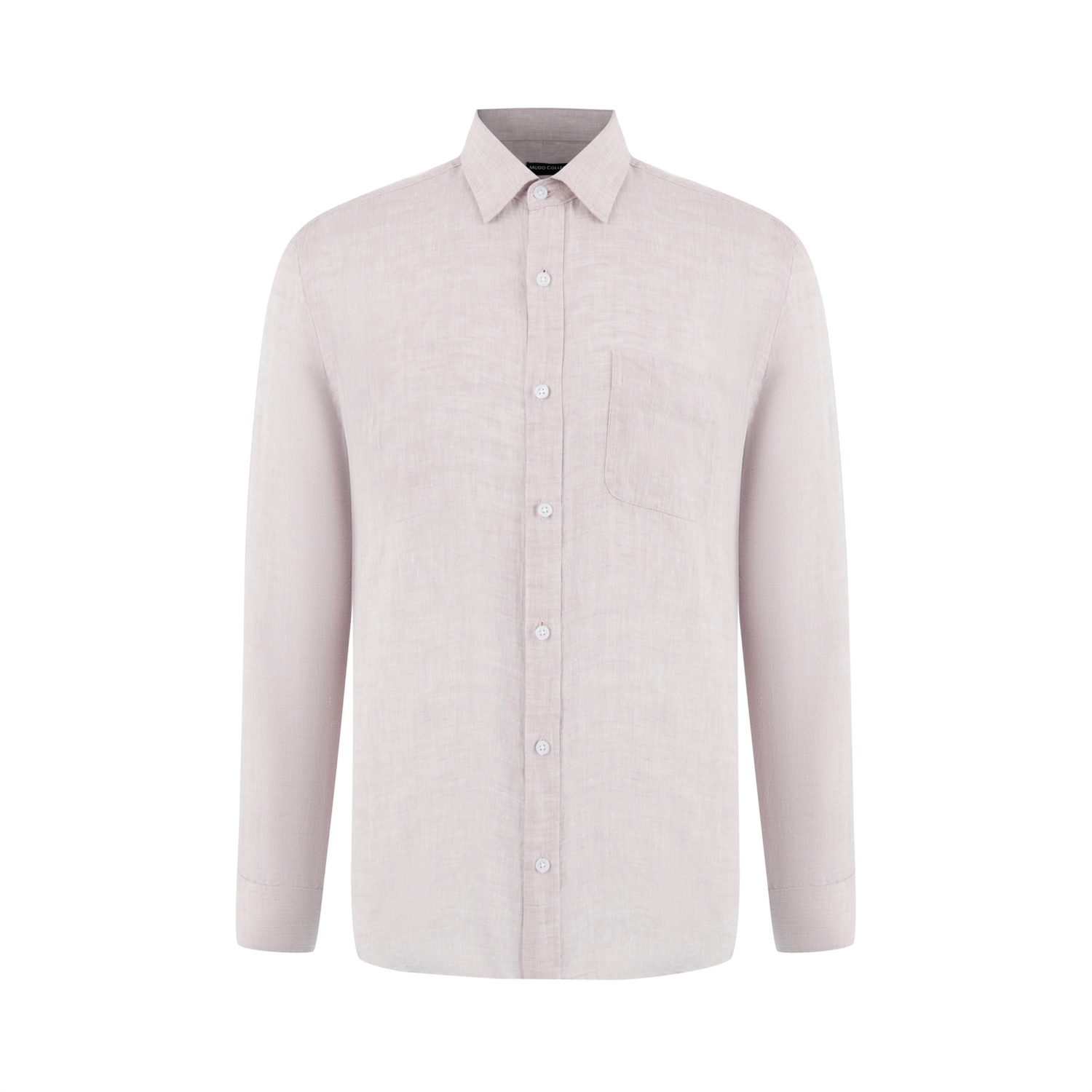 REGULAR FIT KETEN GÖMLEK