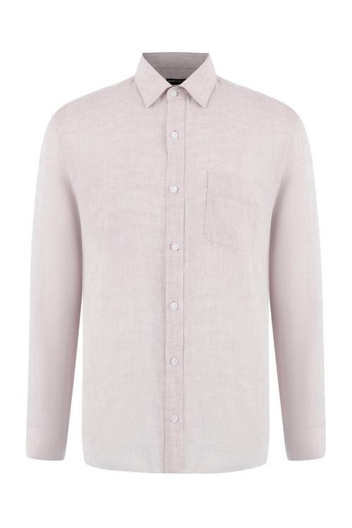  REGULAR FIT KETEN GÖMLEK