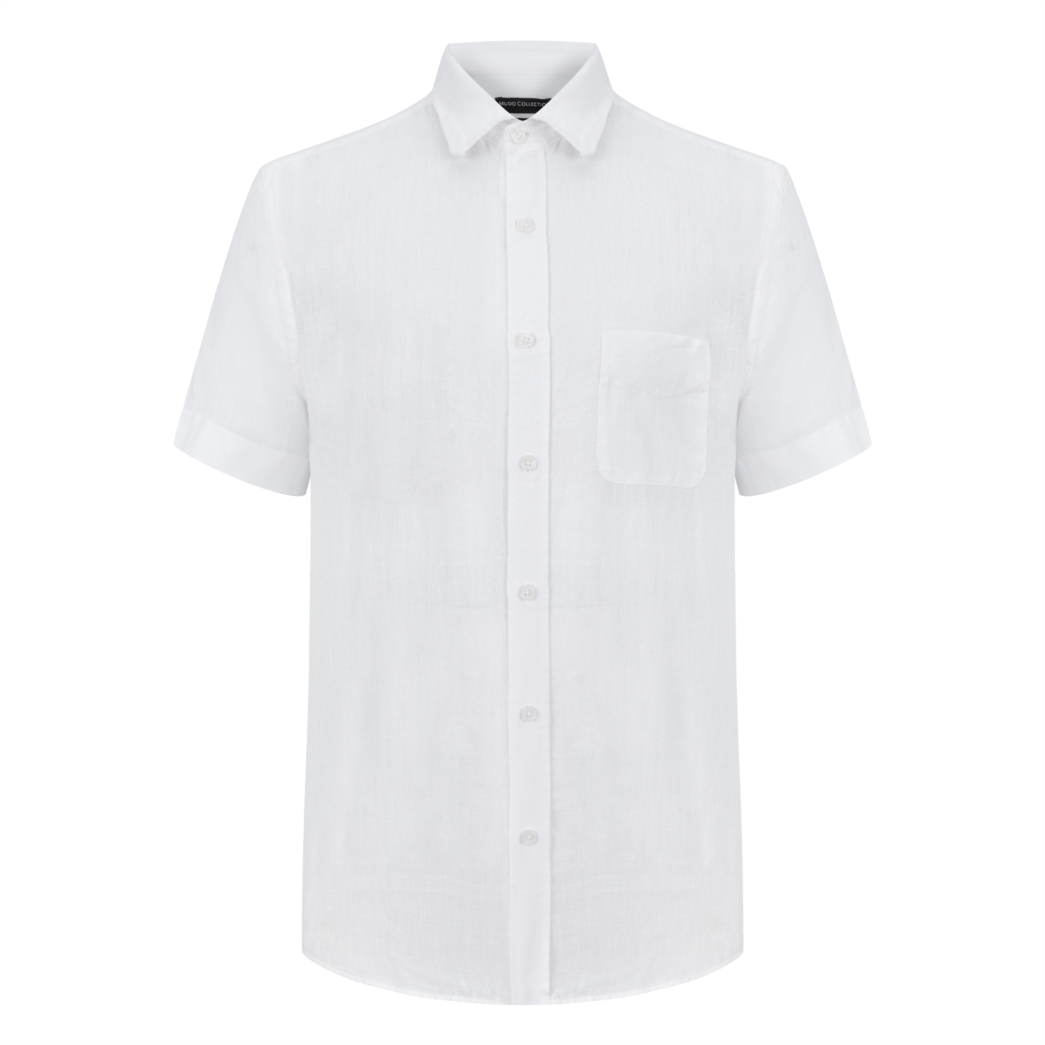 KISA KOLLU KETEN GÖMLEK