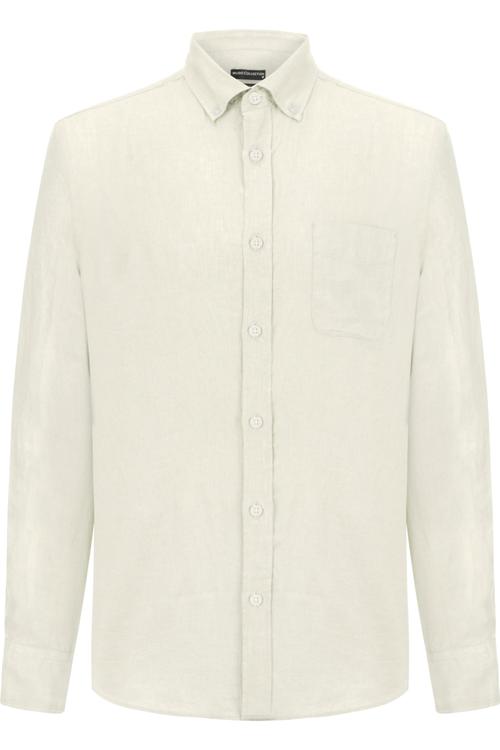  REGULAR FIT KETEN GÖMLEK