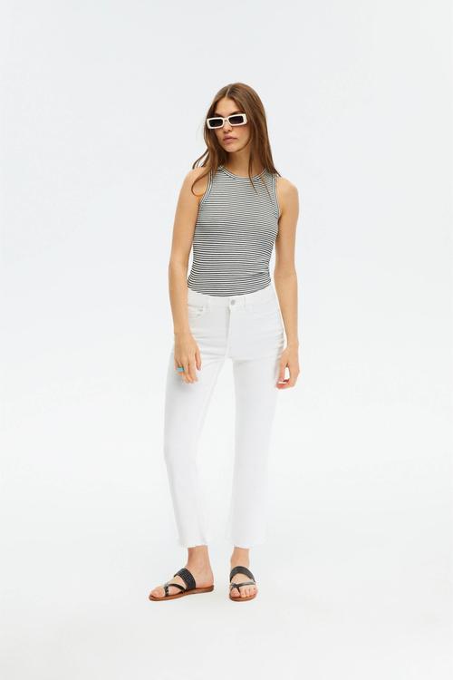  ÇİZGİLİ KOLSUZ ATLET