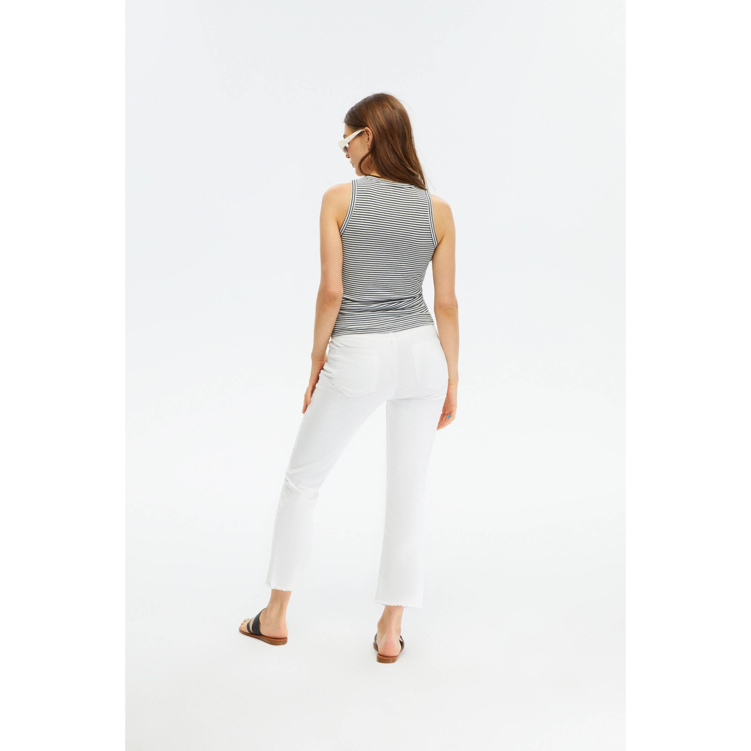 ÇİZGİLİ KOLSUZ ATLET