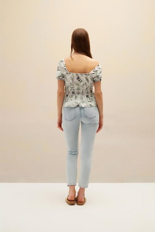  YÜKSEK BEL MOM JEAN PANTOLON