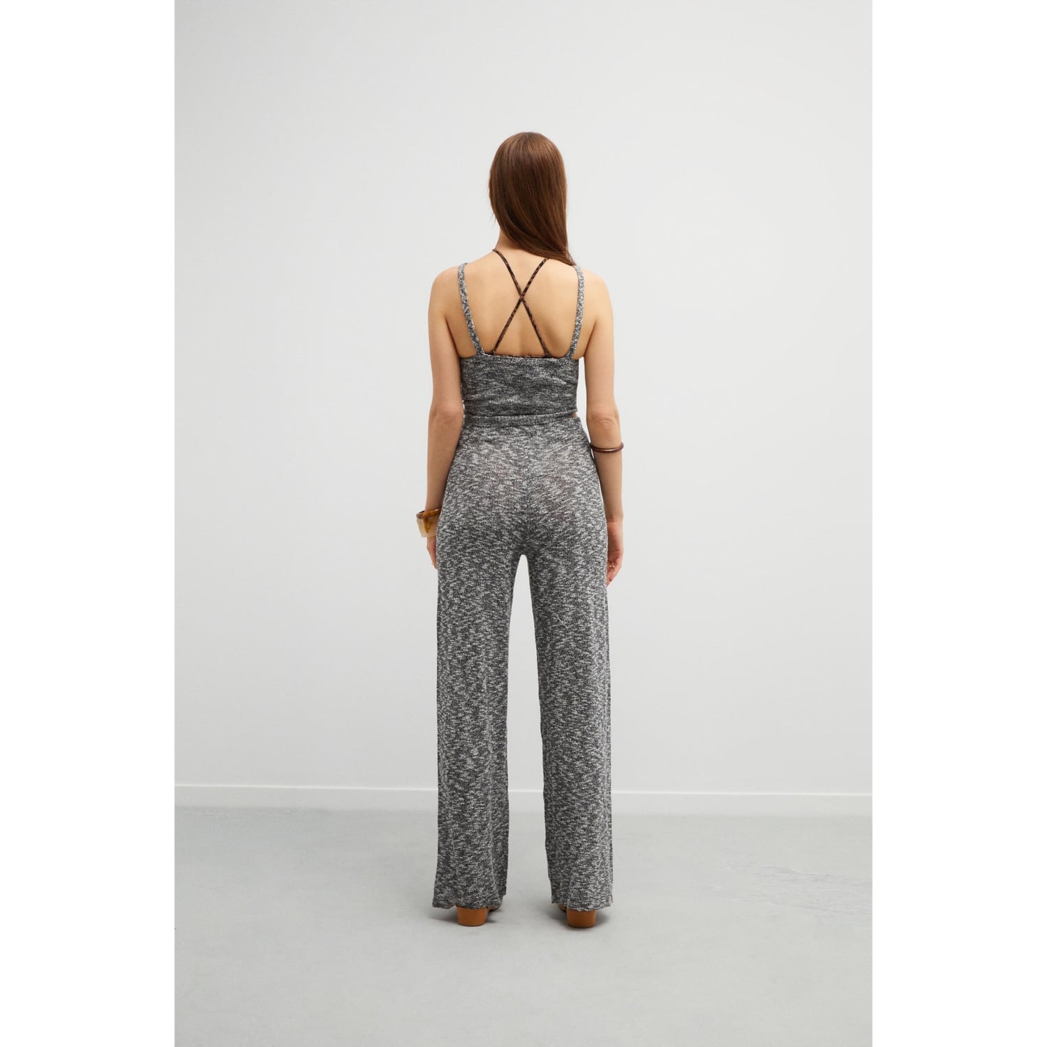 GENİŞ PAÇA TRİKO PANTOLON