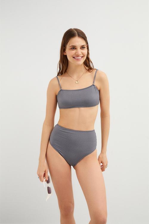  PÖTİKARELİ YÜKSEK BEL BİKİNİ ALTI