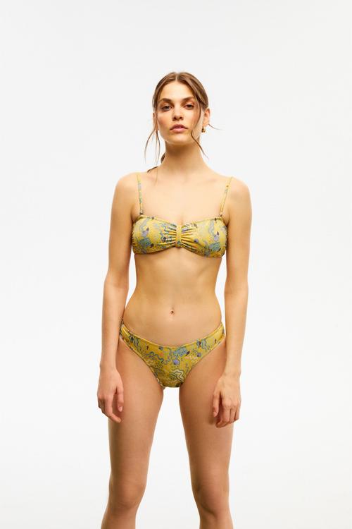  DESENLİ STRAPLEZ BİKİNİ ÜSTÜ