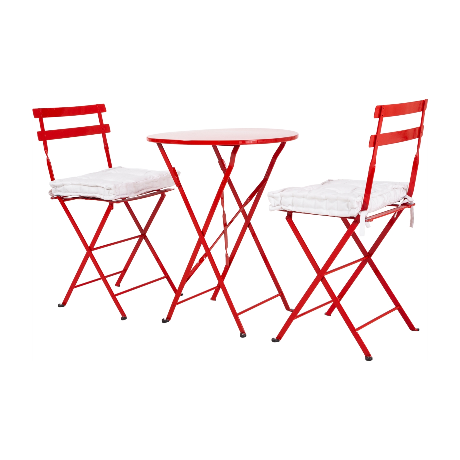 LUNA BISTRO SET KIRMIZI