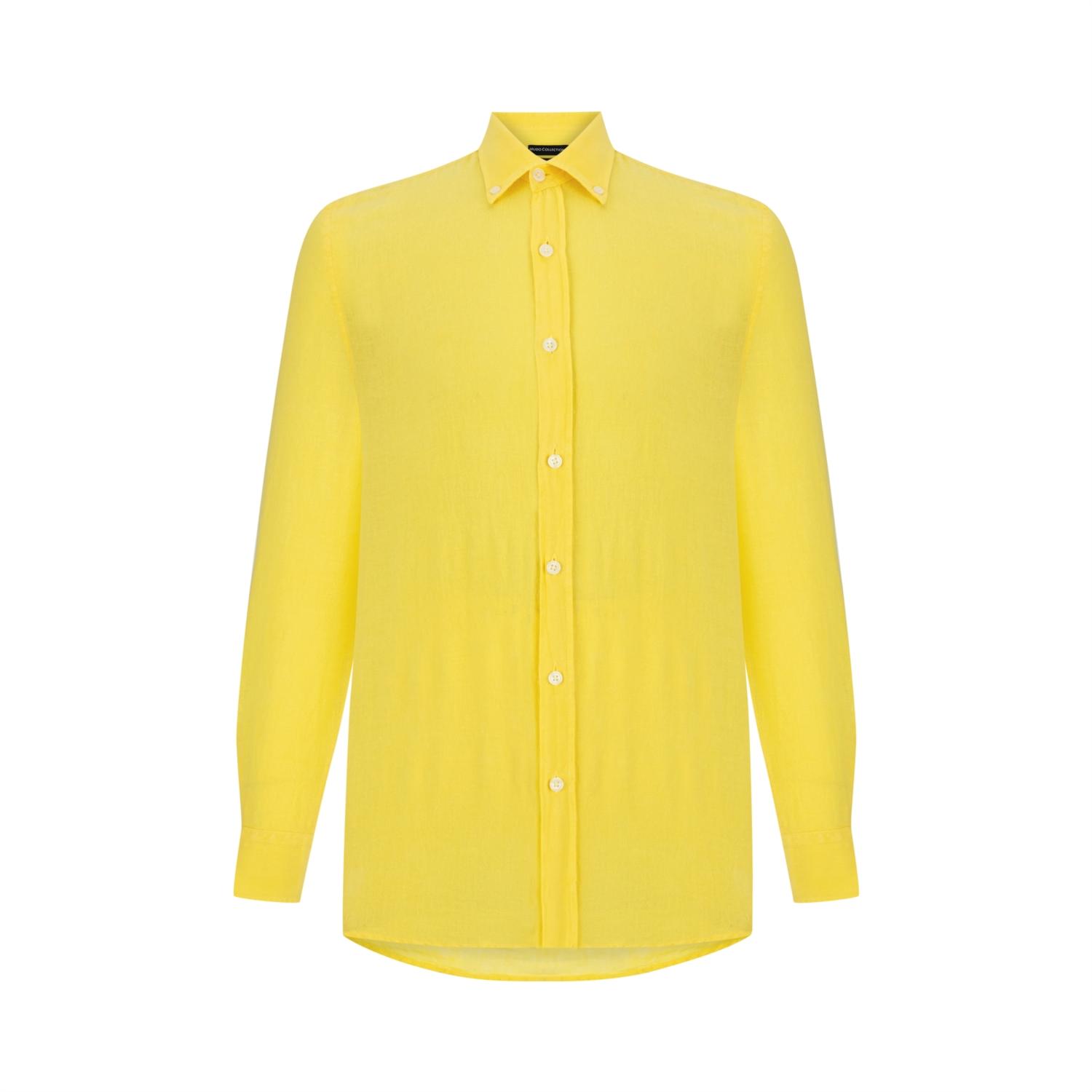 SLIM FIT NEON KETEN GÖMLEK