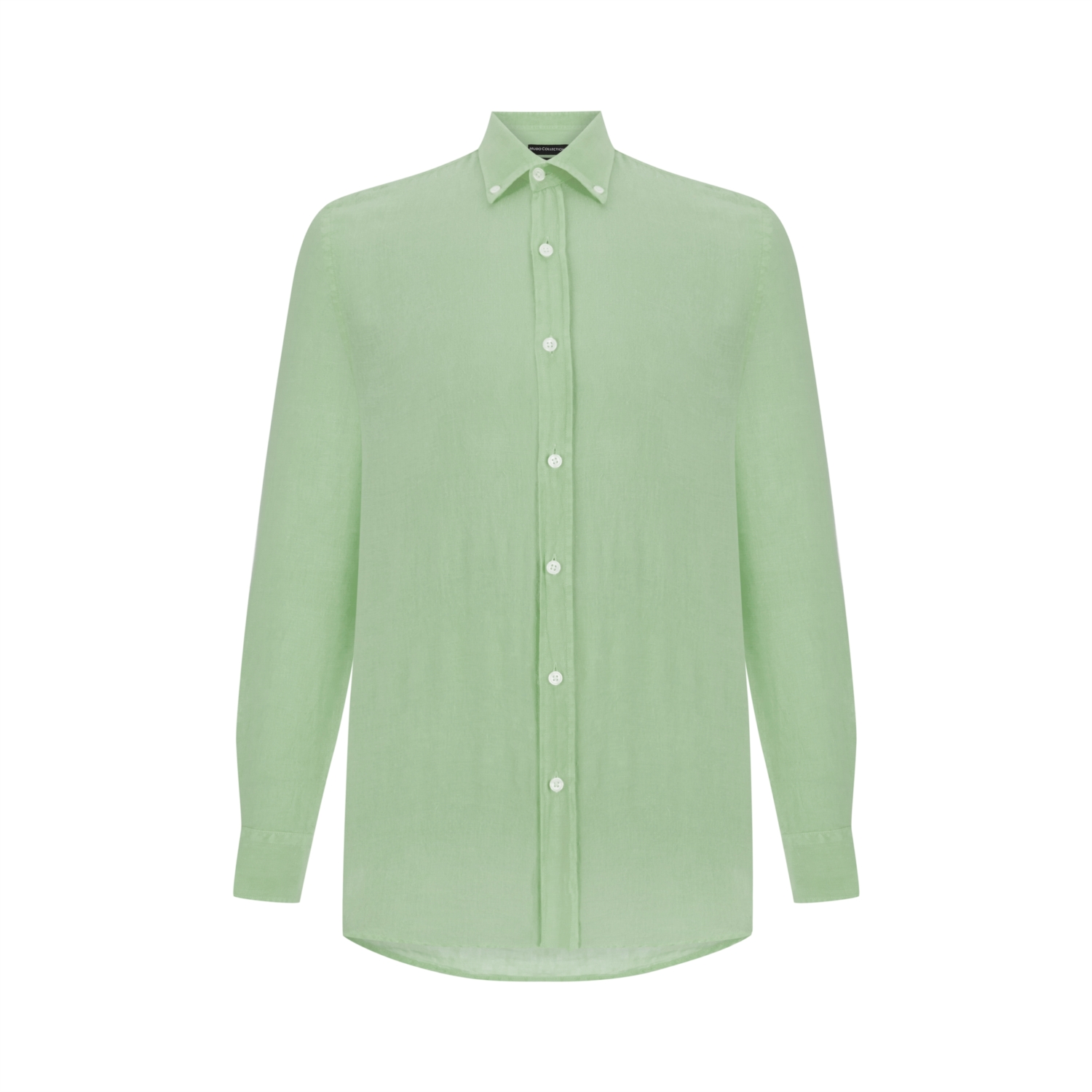 SLIM FIT NEON KETEN GÖMLEK