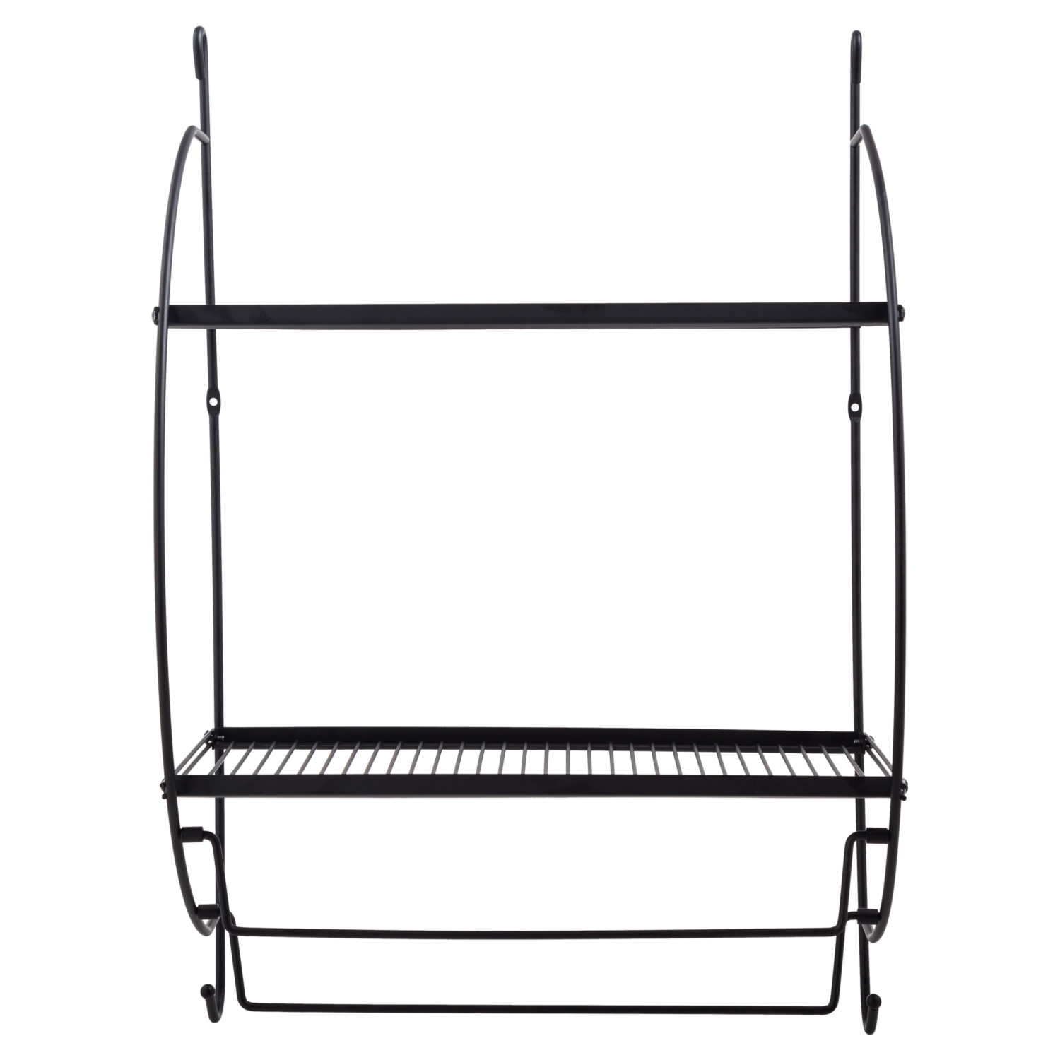 ÇİFTLİ BANYO RAFI SİYAH