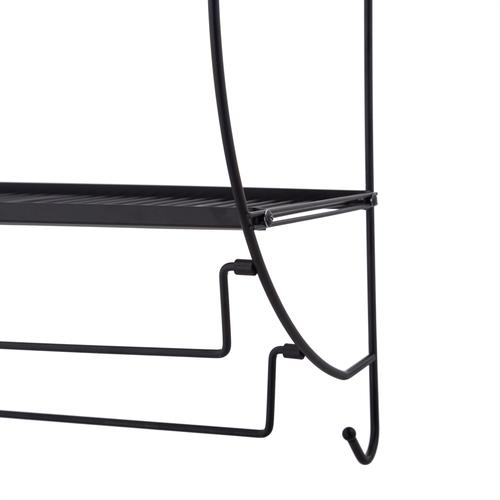  ÇİFTLİ BANYO RAFI SİYAH