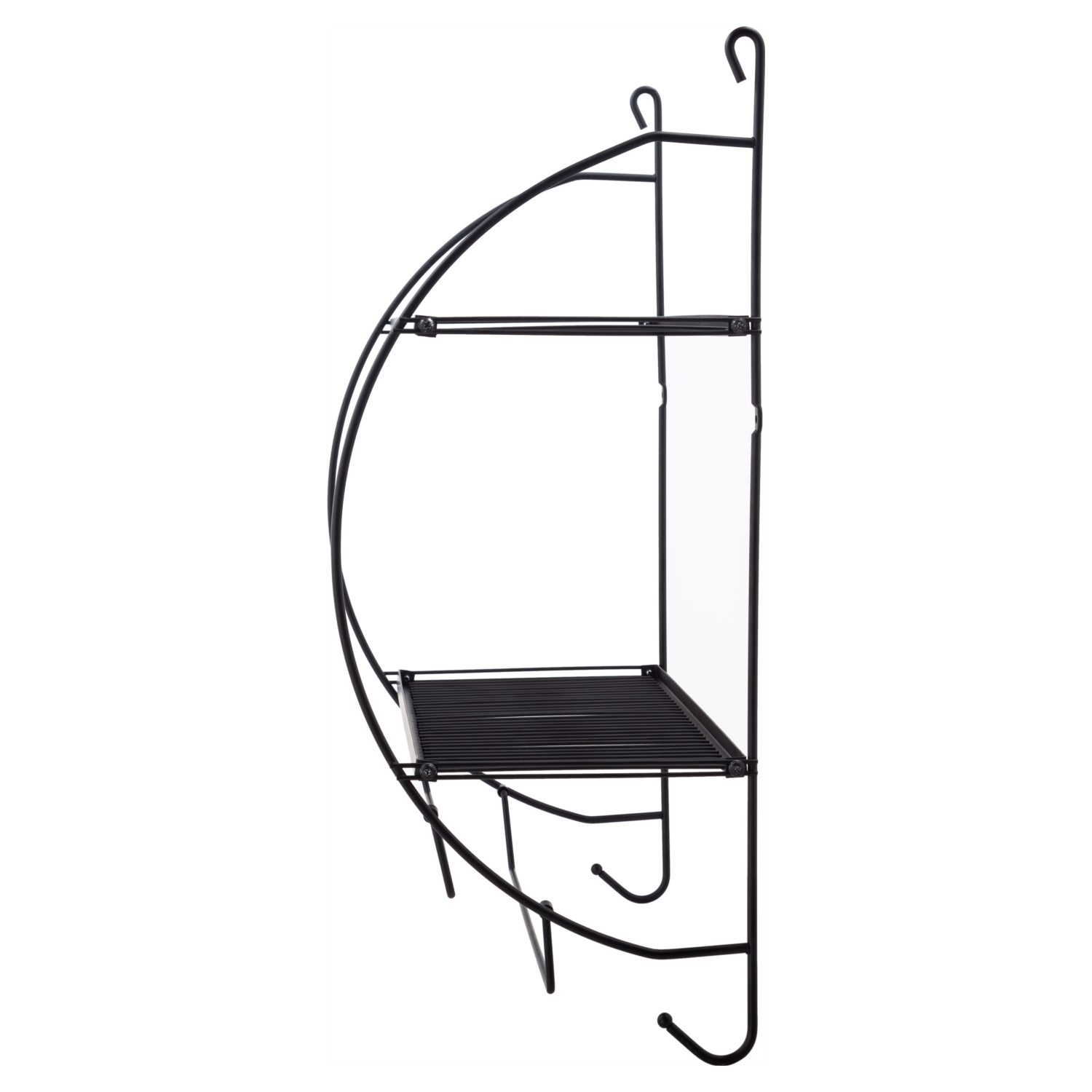 ÇİFTLİ BANYO RAFI SİYAH