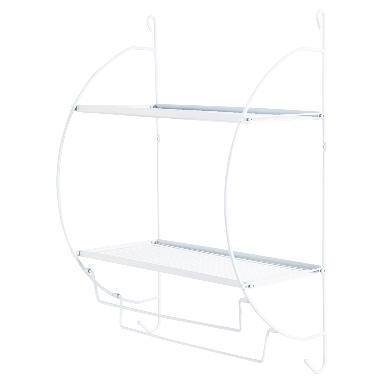 ÇİFTLİ BANYO RAFI BEYAZ