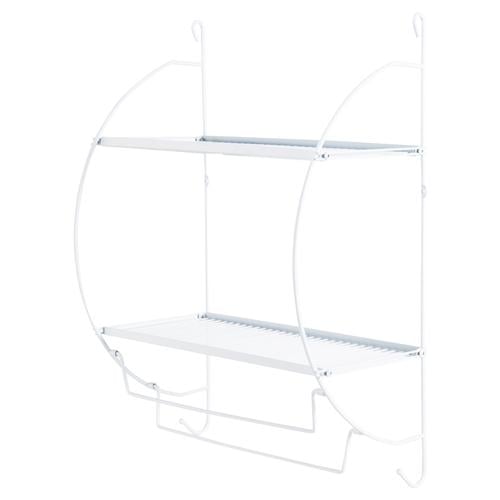  ÇİFTLİ BANYO RAFI BEYAZ