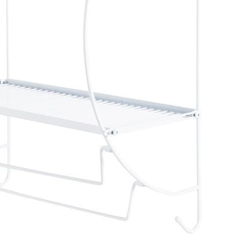  ÇİFTLİ BANYO RAFI BEYAZ