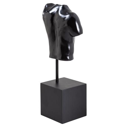  MASCULINO HEYKEL BİBLO SİYAH 10X16X45CM