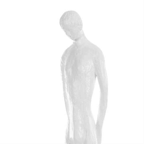  TAO HEYKEL BİBLO BEYAZ 28X28X180CM