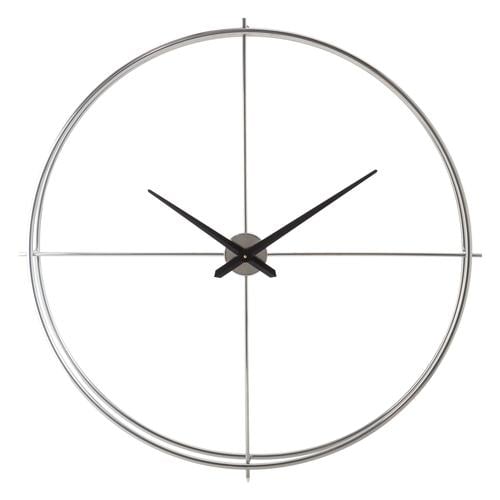  CARINA SILVER DUVAR SAATİ 95CM