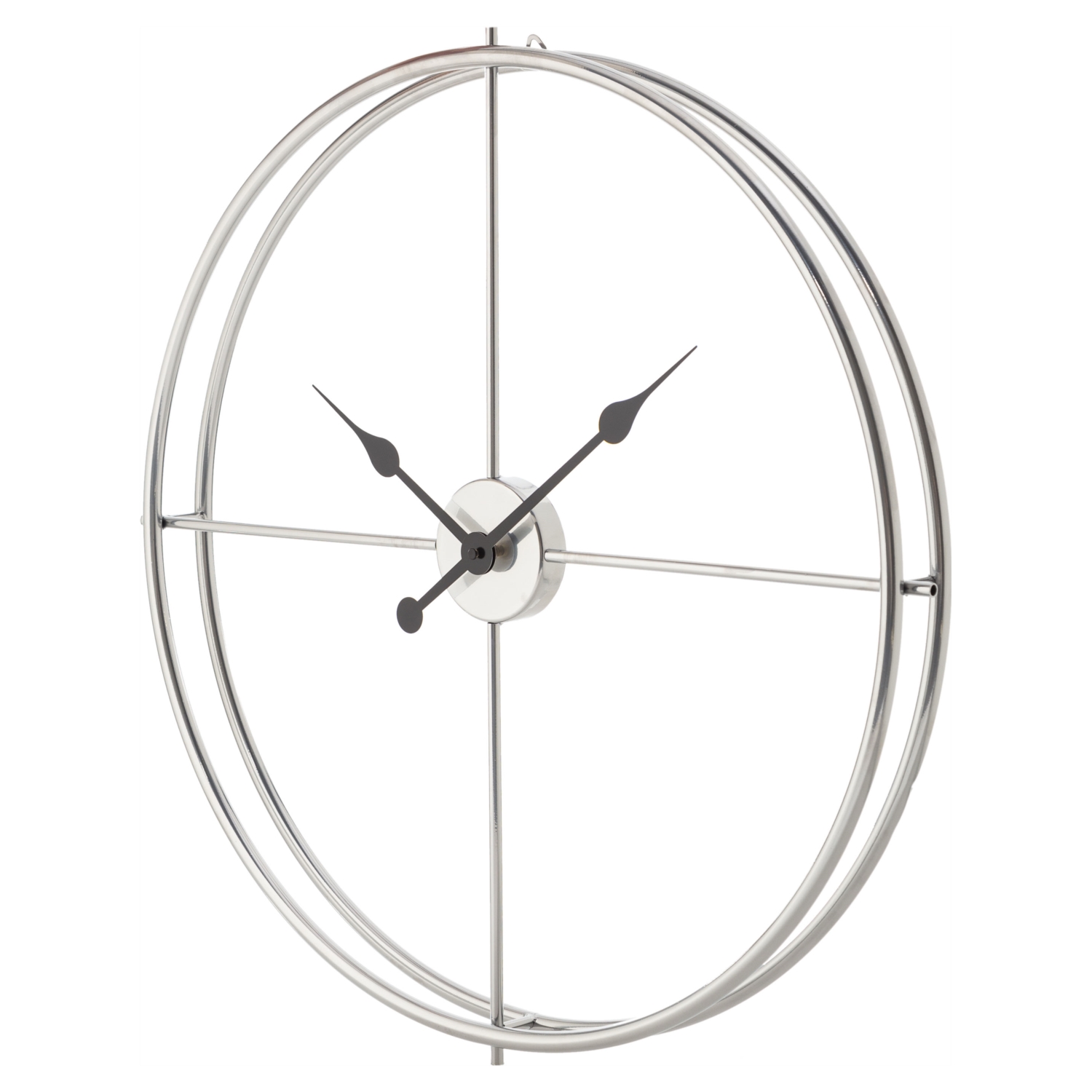 CAMERON SILVER DUVAR SAATİ 66CM