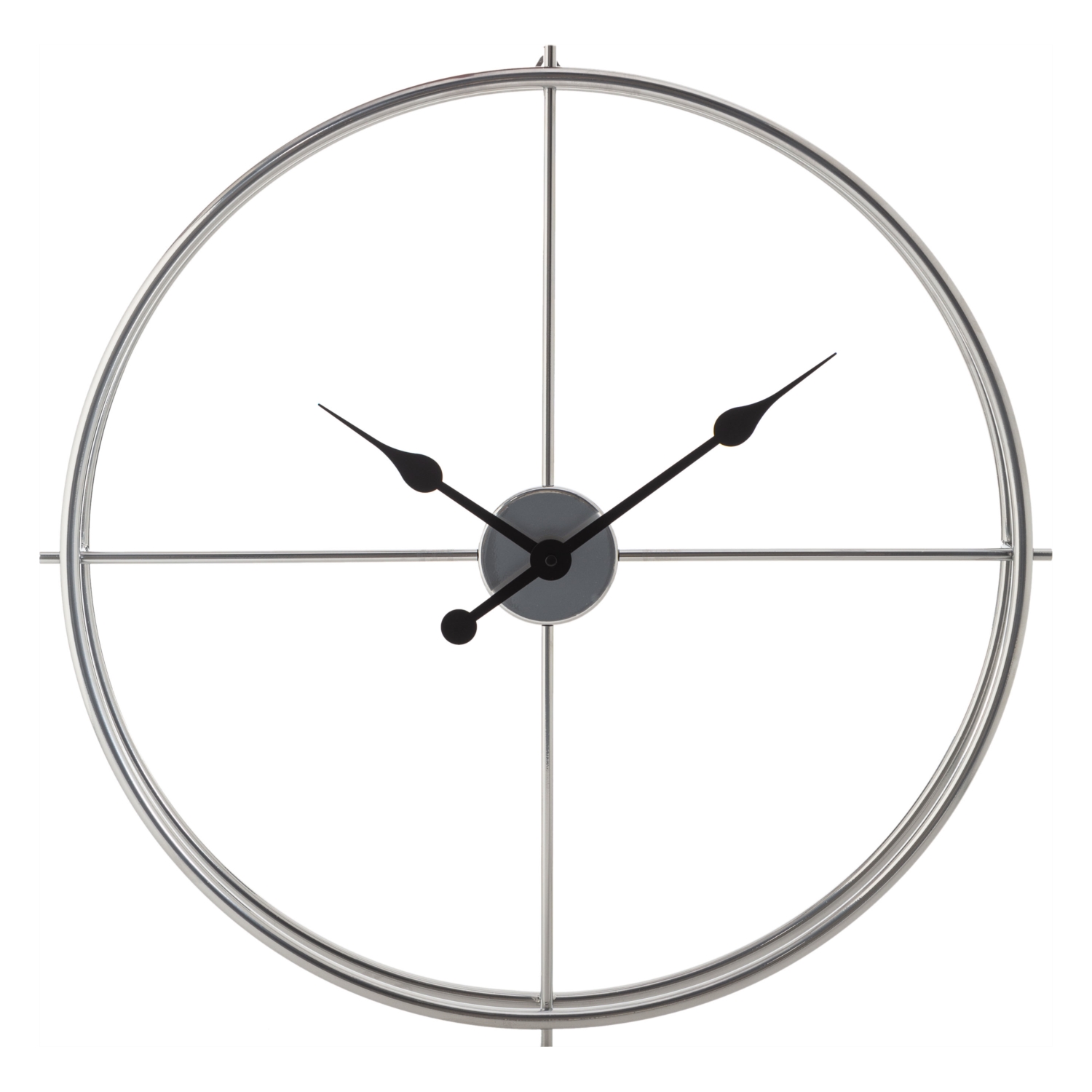 CAMERON SILVER DUVAR SAATİ 66CM