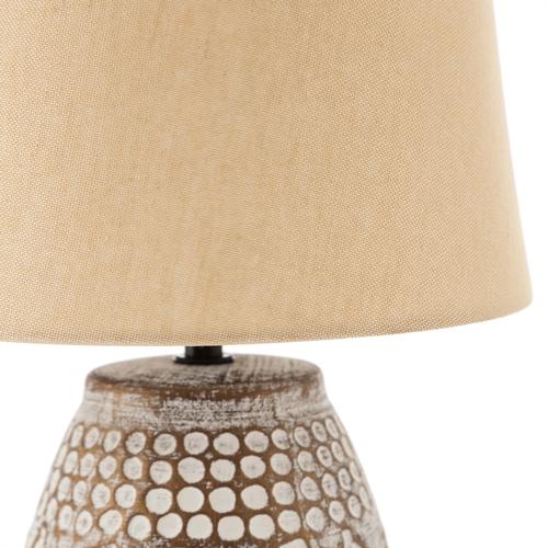  WHITE TERRACOTTA ABAJUR