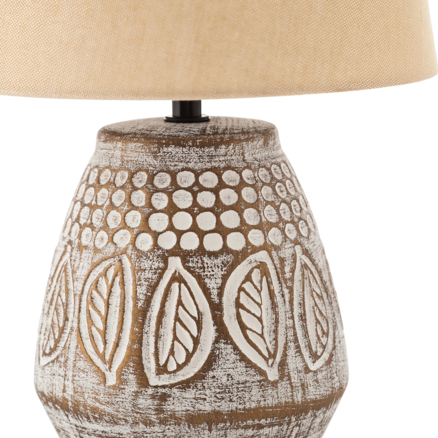 WHITE TERRACOTTA ABAJUR