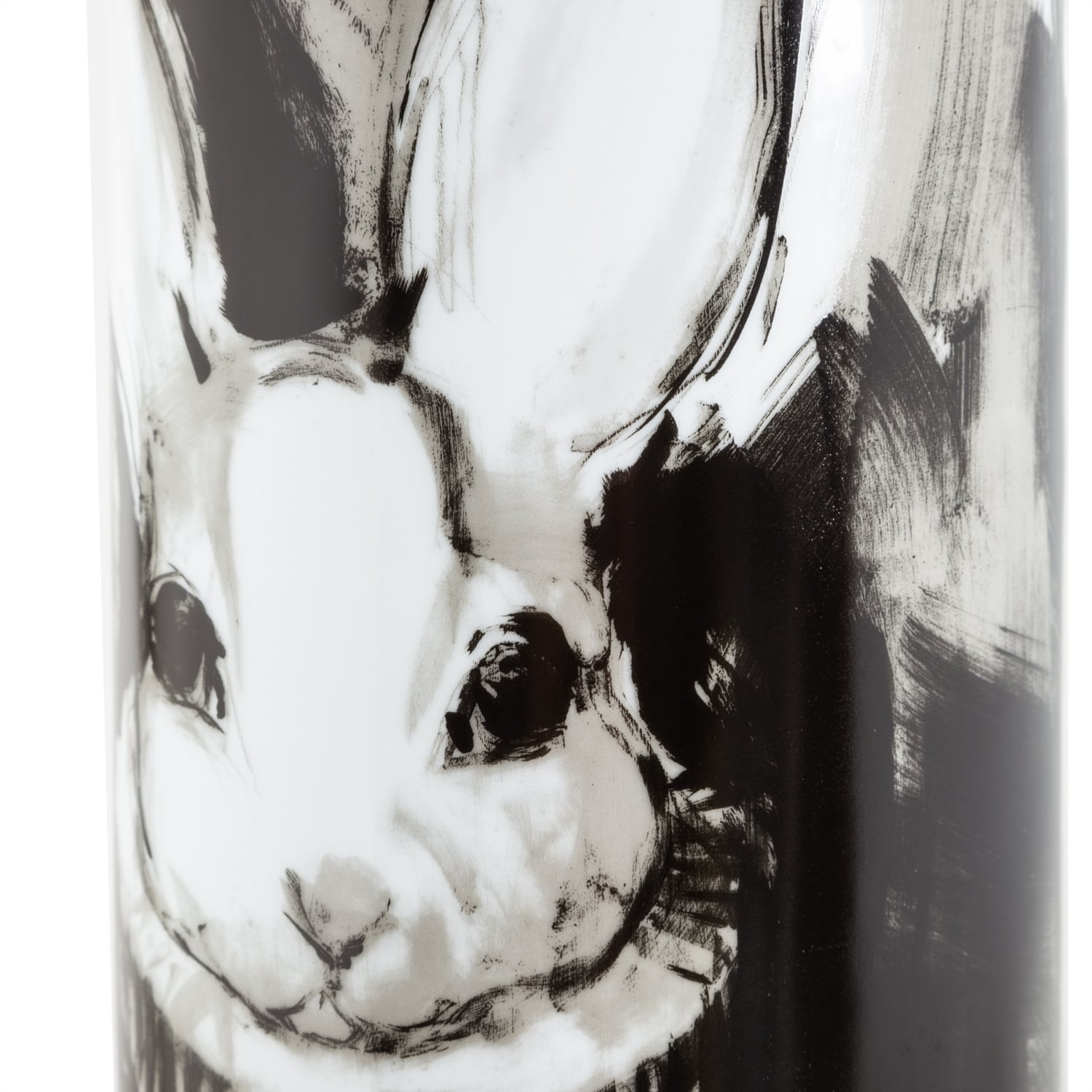 RABBIT PORSELEN VAZO 17X45CM