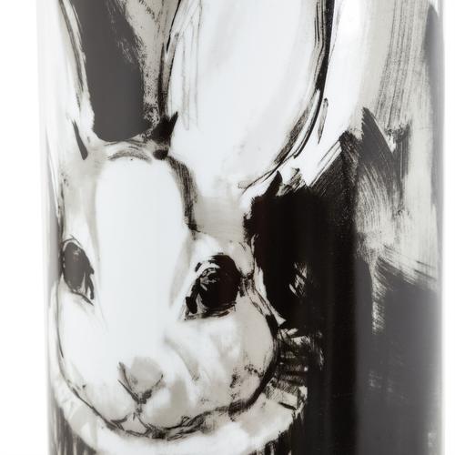  RABBIT PORSELEN VAZO 17X45CM