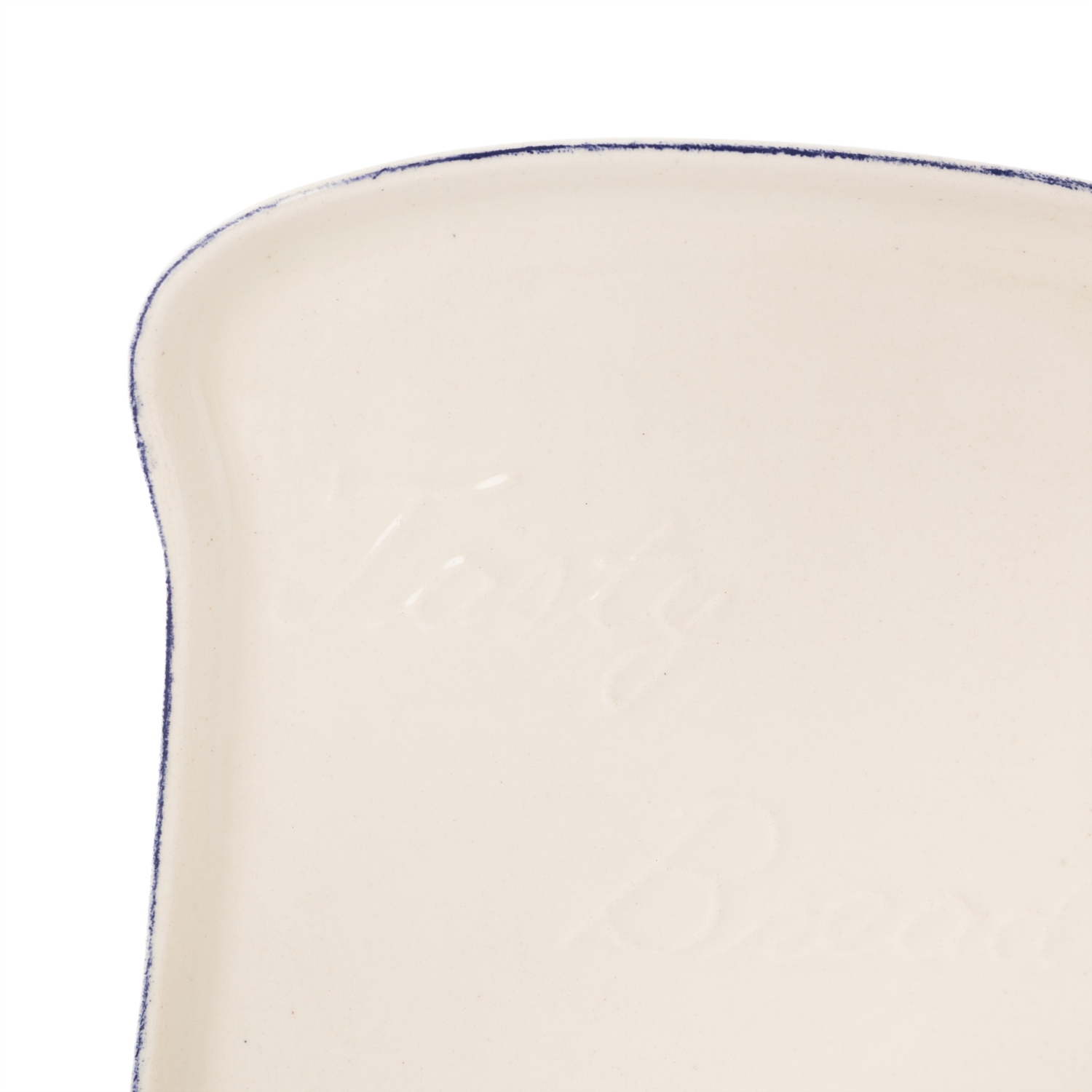 BREAD PASTA TABAĞI LACİVERT 21x20,5 CM