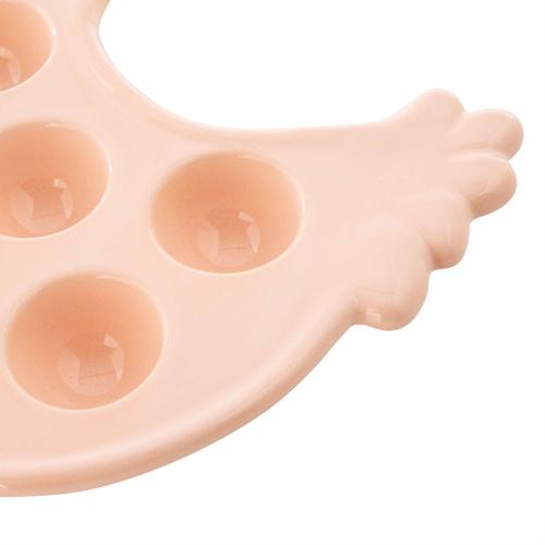  BÜYÜK SOMON RENGİ 6LI SERAMİK YUMURTALIK