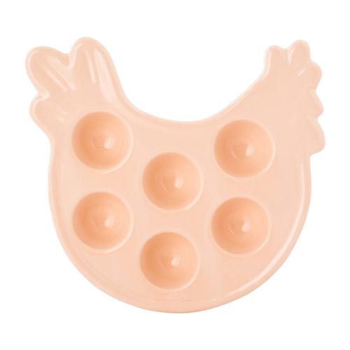  BÜYÜK SOMON RENGİ 6LI SERAMİK YUMURTALIK