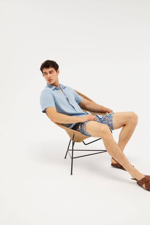  DESENLİ DENİZ ŞORTU