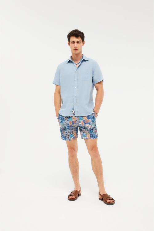  DESENLİ DENİZ ŞORTU