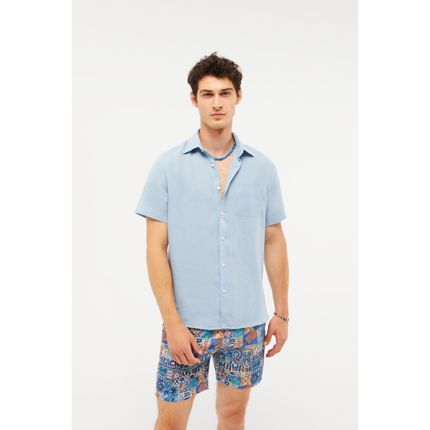 DESENLİ DENİZ ŞORTU