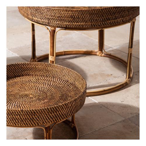 NANA ÜÇLÜ KAHVE SEHPASI