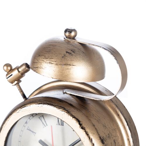  ROXY METAL MASA SAATİ GOLD 19X13 CM