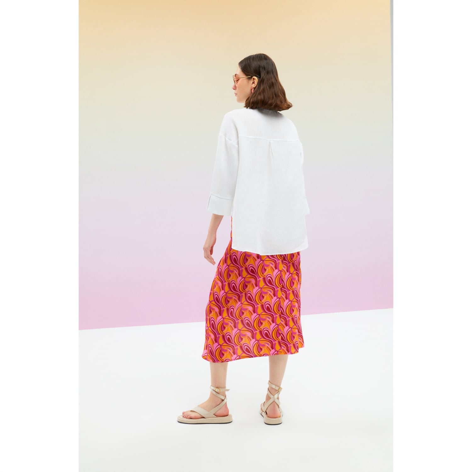 REGULAR FIT KETEN GÖMLEK