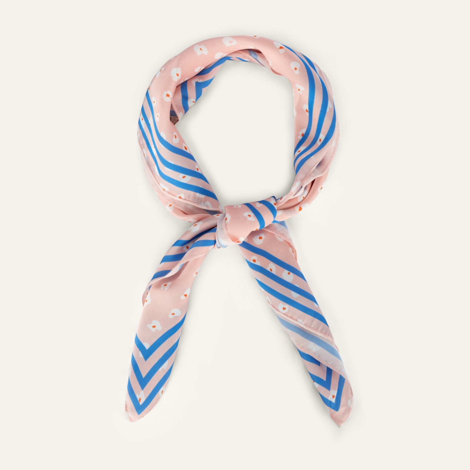 ÇİÇEK DESENLİ İNCE FULAR