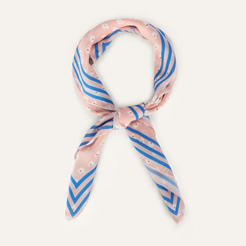  ÇİÇEK DESENLİ İNCE FULAR